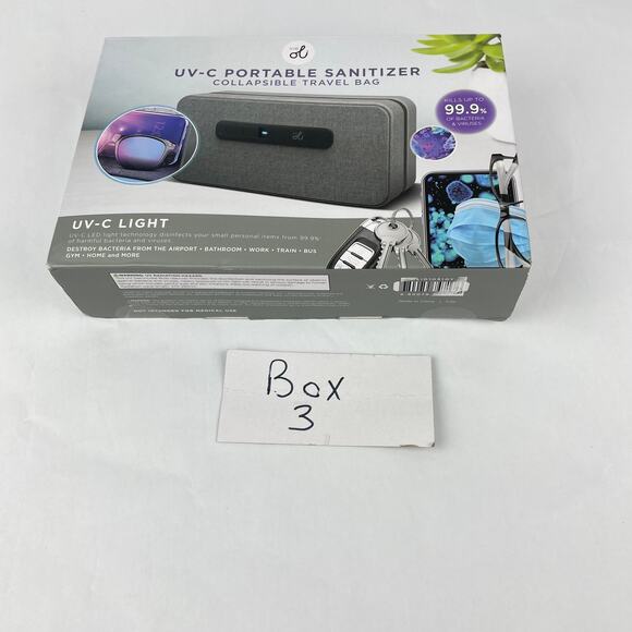 Vie Oli Portable UV-C Light Sanitizer Travel Bag - Picture 7 of 8